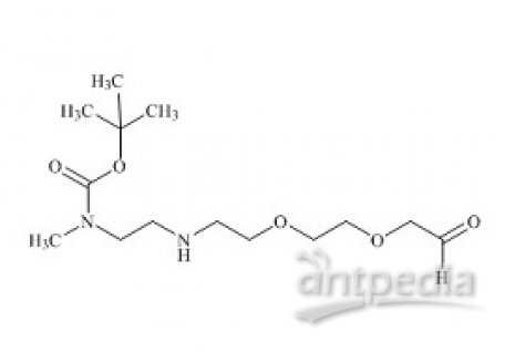 PUNYW9343399 tert-Butyl [2-[[2-[2-(2-oxoethoxy)ethoxy]ethyl]amino]ethyl]-N-methyl carbamate