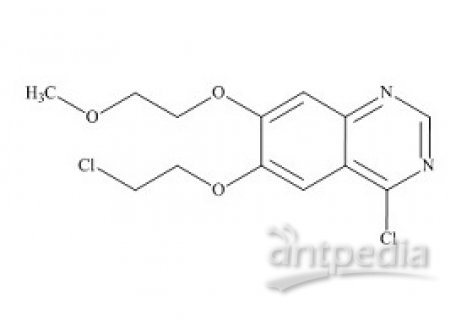 PUNYW5249128 Erlotinib Impurity 42 (4-Chloro-6-(2-Chloroethoxy)-7-(2-Methoxyethoxy)-Quinazoline)
