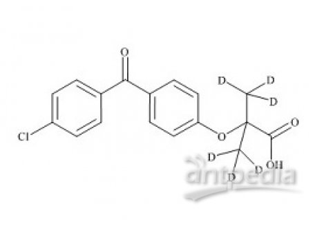 PUNYW17826484 Fenofibric Acid-d6 (Fenofibrate EP Impurity B-d6)
