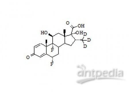 PUNYW10908260 Fluticasone-d3 17 beta-Carboxylic Acid