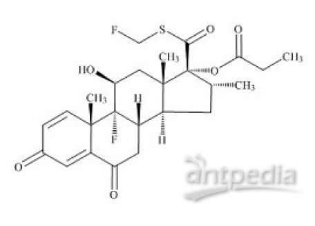 PUNYW10913271 Fluticasone Impurity 15 (6-Desfluoro-6-Oxo Propionate)