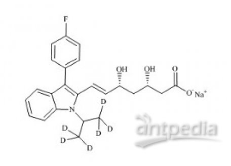 PUNYW17874465 (3S,5R)-Fluvastatin-d6 Sodium Salt
