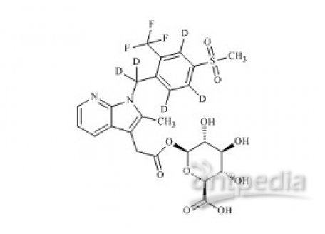 PUNYW26243170 Fevipiprant Acyl Glucuronide-d5