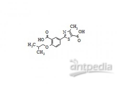 PUNYW4301433 Febuxostat Impurity 26 (2-(3-carboxy-4-isobutyloxyphenyl)-4-methylthiazole-5-carboxylic acid)