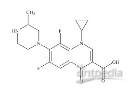 PUNYW22978470 8-Demethoxy-8-fluoro Gatifloxacin