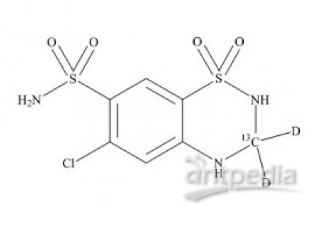PUNYW18300569 Hydrochlorothiazide-13C-d2