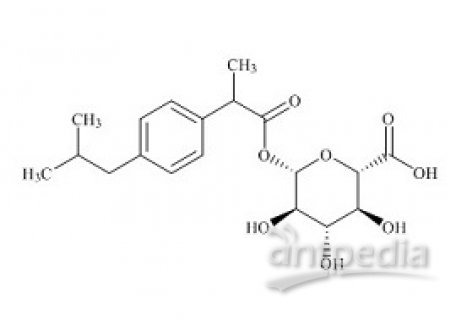 PUNYW4762557 Ibuprofen Acyl Glucuronide (Mixture of Diastereomers)