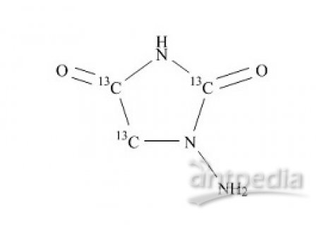 PUNYW24742558 1-Amino-2,4-imidazolidinedione-13C3 (AHD 13C3)