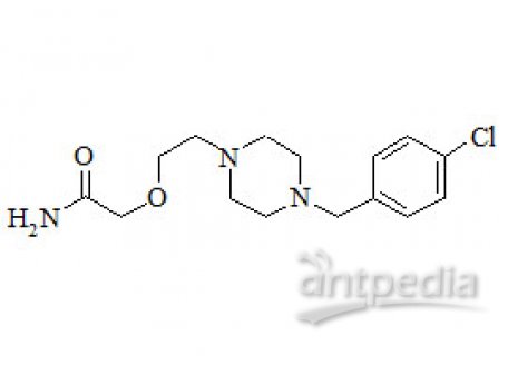 PUNYW9204471 [2-[4-[4-chlorophenylmethyl]-1-piperazinyl]-ethoxy]acetamide