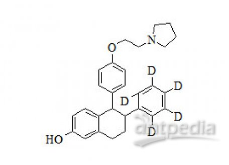 PUNYW23477419 rac-Lasofoxifene-d5