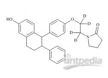 PUNYW23483110 rac-Lasofoxifene-2-Oxide-d4