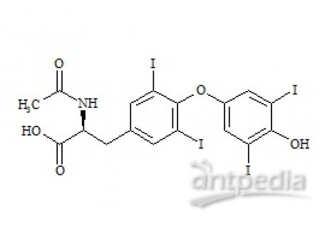 PUNYW6439432 Levothyroxine Related Compound 5 [N-Acetyl-O-(4-Hydroxy-3,5-Diiodophenyl)-3,5-Diiodo-L-Tyrosine]