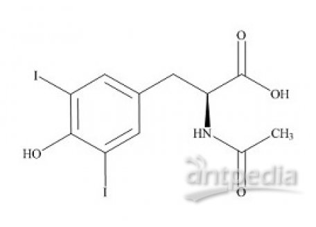 PUNYW6460132 Levothyroxine Related Compound 1 (N-Acetyl-3,5-Diiodo-L-Tyrosine)