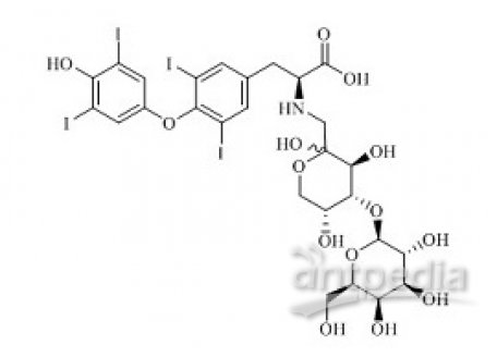 PUNYW6533192 Levothyroxine Lactose adduct 2 (Amadori Rearrangement Product)