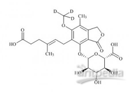 PUNYW12323458 Mycophenolic Acid-d3 Phenyl Glucuronide