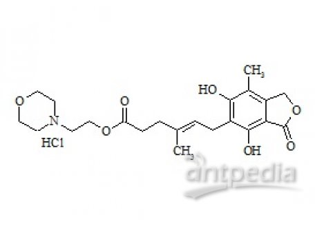 PUNYW12327545 Mycophenolate Mofetil Impurity A HCl (O-Desmethyl Impurity HCl)
