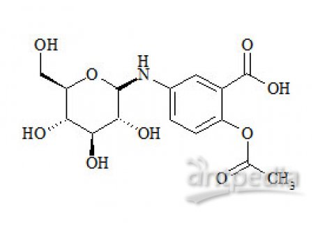 PUNYW11225457 5-(N-β-D-Glucopyranosylamino)acetylsalicylic acid