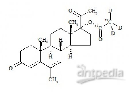 PUNYW20313465 Megestrol Acetate-13C2-d3