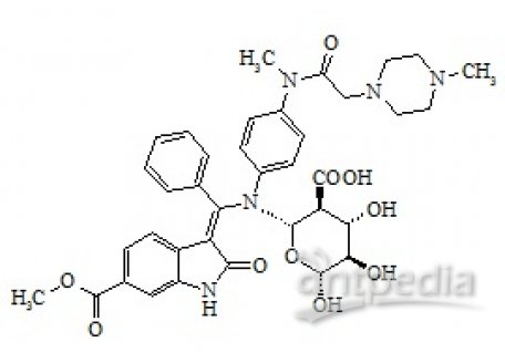 PUNYW9746385 Nintedanib N-Glucuronide-1 (Intedanib N-Glucuronide)