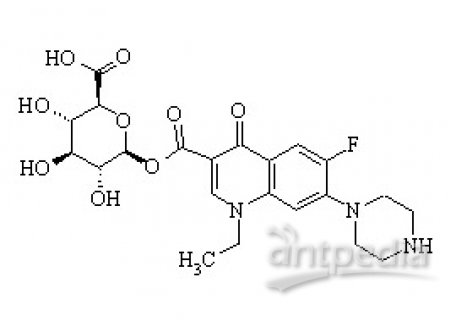 PUNYW17876446 Norfloxacin-acyl-β-D-glucuronide