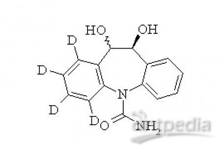 PUNYW11512510 10,11-Dihydro-10,11-Dihydroxy Carbamazepine-d4 (mixture of isomers)