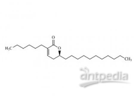 PUNYW8701270 Orlistat Related Compound [(S)-3-Hexyl-5,6-dihydro-6-undecyl-2H-pyran-2-one]