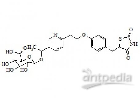 PUNYW12709444 Hydroxy Pioglitazone (M-IV) ?-D-Glucuronide