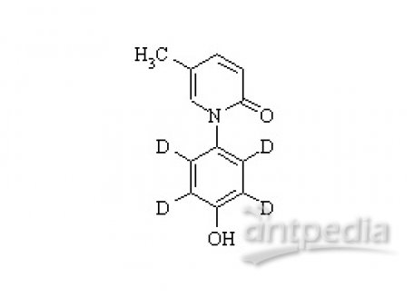PUNYW18819304 N-(4-Hydroxyphenyl)-5-methyl-2-1H-Pyridone-d4