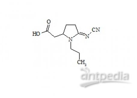 PUNYW7357173 Pramipexole Related Compound (rac-N-Propyl-2-Cyanimidopyrrolidine-5-Acettic Acid)