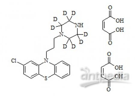 PUNYW21399583 N-Desmethyl Prochlorperazine-d8 Dimaleate Salt