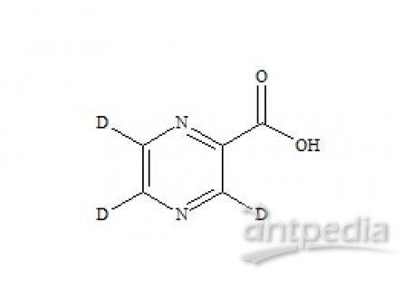 PUNYW26137338 Pyrazinoic Acid-d3 (Pyrazinecarboxylic Acid-d3)