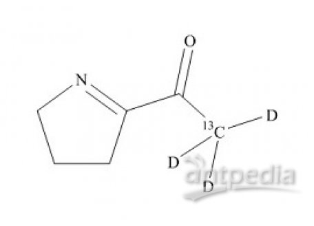 PUNYW26755259 2-Acetyl-1-pyrroline-13C-d3