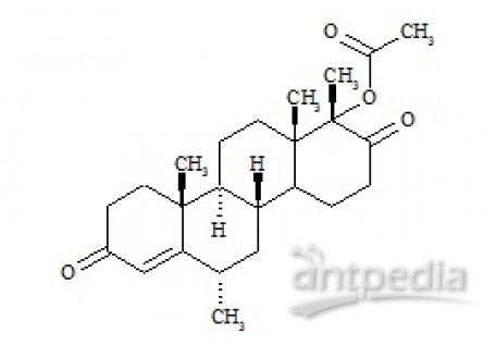 PUNYW5224495 (17a-alfa)-Hydroxy-6alfa,17a-dimethyl-D-homoandrost-4-ene-3,17-dione 17-Acetate