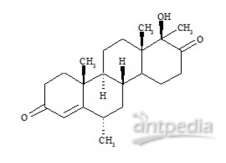 PUNYW5228345 (17a-beta)-Hydroxy-6alfa,17a-dimethyl-D-homoandrost-4-ene-3,17-dione