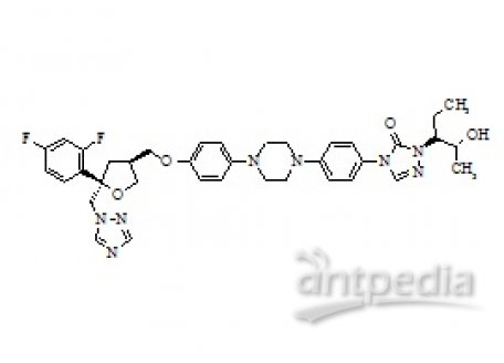 PUNYW3965288 Posaconazole Diastereoisomer 10 (R,S,S,R)