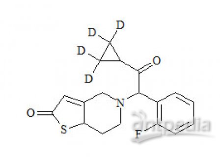 PUNYW6329502 Prasugrel-d4 Metabolite (R-95913, Mixture of Diastereomers)