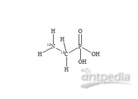 PUNYW23559150 Aminomethyanephosphonic Acid-13C-15N
