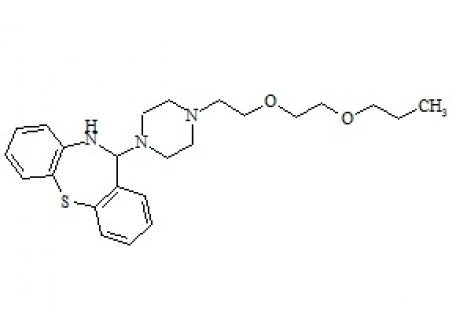 PUNYW7057193 2-[2-(4-Dibenzo[b,f] [1,4]thiazepine-11-yl-1-piperazineyl)ethoxyl]-1-ethyl Ethanol