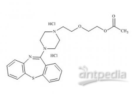 PUNYW7063402 Quetiapine EP Impurity A DiHCl (Quetiapine O-Acetyl Impurity DiHCl)