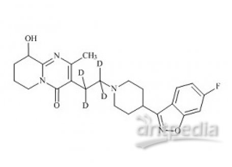 PUNYW9499338 Paliperidone-d4 (9-Hydroxy Risperidone-d4, Risperidone EP Impurity C-d4)