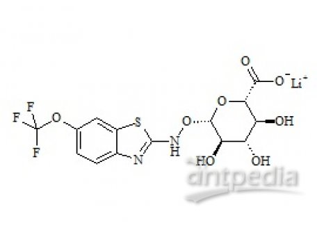 PUNYW15277285 N-Hydroxy Riluzole-O-Glucuronide Lithium Salt
