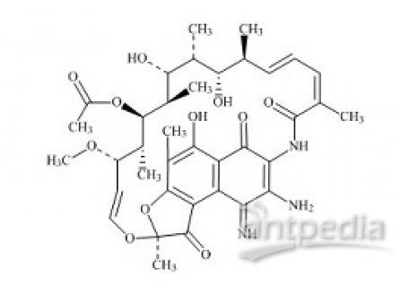 PUNYW24178269 Rifabutin EP Impurity D (3-Amino-4-Imido Rifamycin S)