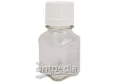 Cole-Parmer Single-Use Sterile Media Bottle, PETG, 38-430 Cap, 250 mL; 24/Pk