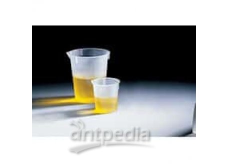 Disposable polypropylene riffin low-form beakers, 400 mL 500/pk