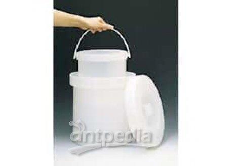 Heavy-Duty HDPE Crock with Cover, 4 gal; 1/Pk
