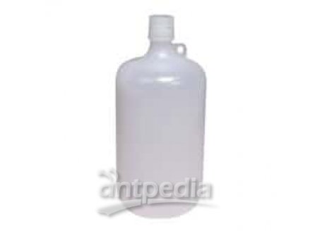 Thermo Scientific Nalgene 2203-0020 Polypropylene Copolymer Narrow-Mouth Bottle, 8 L