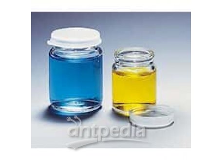 DWK Life Sciences (Wheaton) 225534 Glass Specimen Vials, Clear with LDPE Snap Caps, 8 mL; 144/Cs