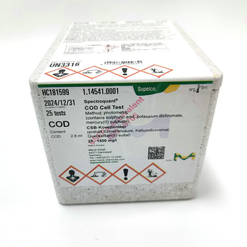德国WTW试剂 COD/氨氮/总磷/总氮试剂