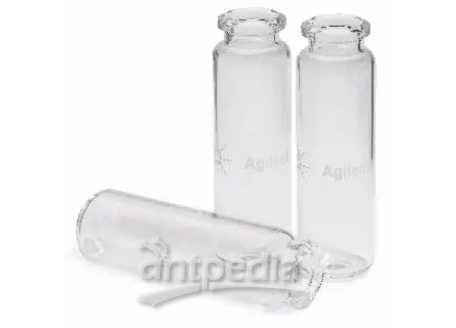 安捷伦Agilent透明圆底样品瓶 压接顶部顶空小瓶5183-4474