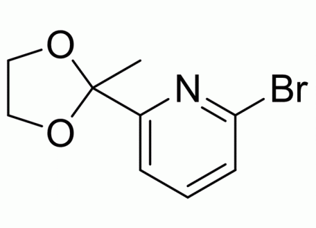 B822509-25g 2-溴-6-(2-甲基-1,3-二氧戊烷-2-基)吡啶,98%